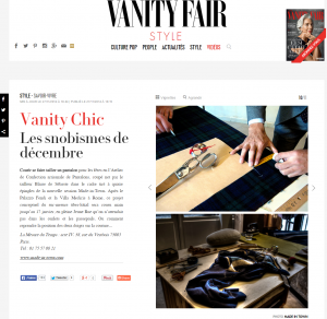 parution vanity faire blaise de sebaste 122014