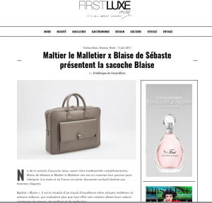 First Luxe Blaise de Sébaste